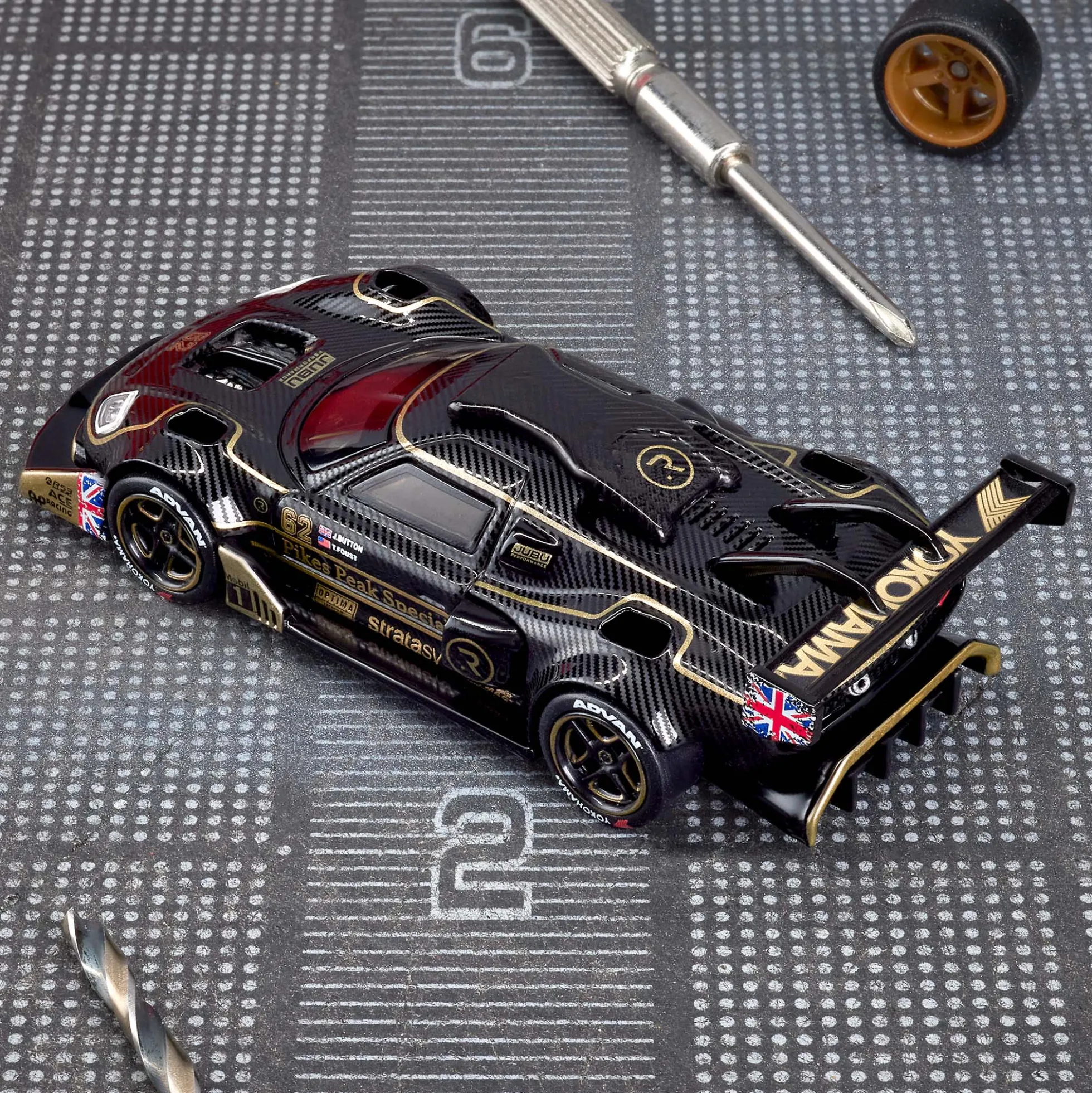 Hot Wheels Elite 64 Radford Type 62-2 Pikes Peak