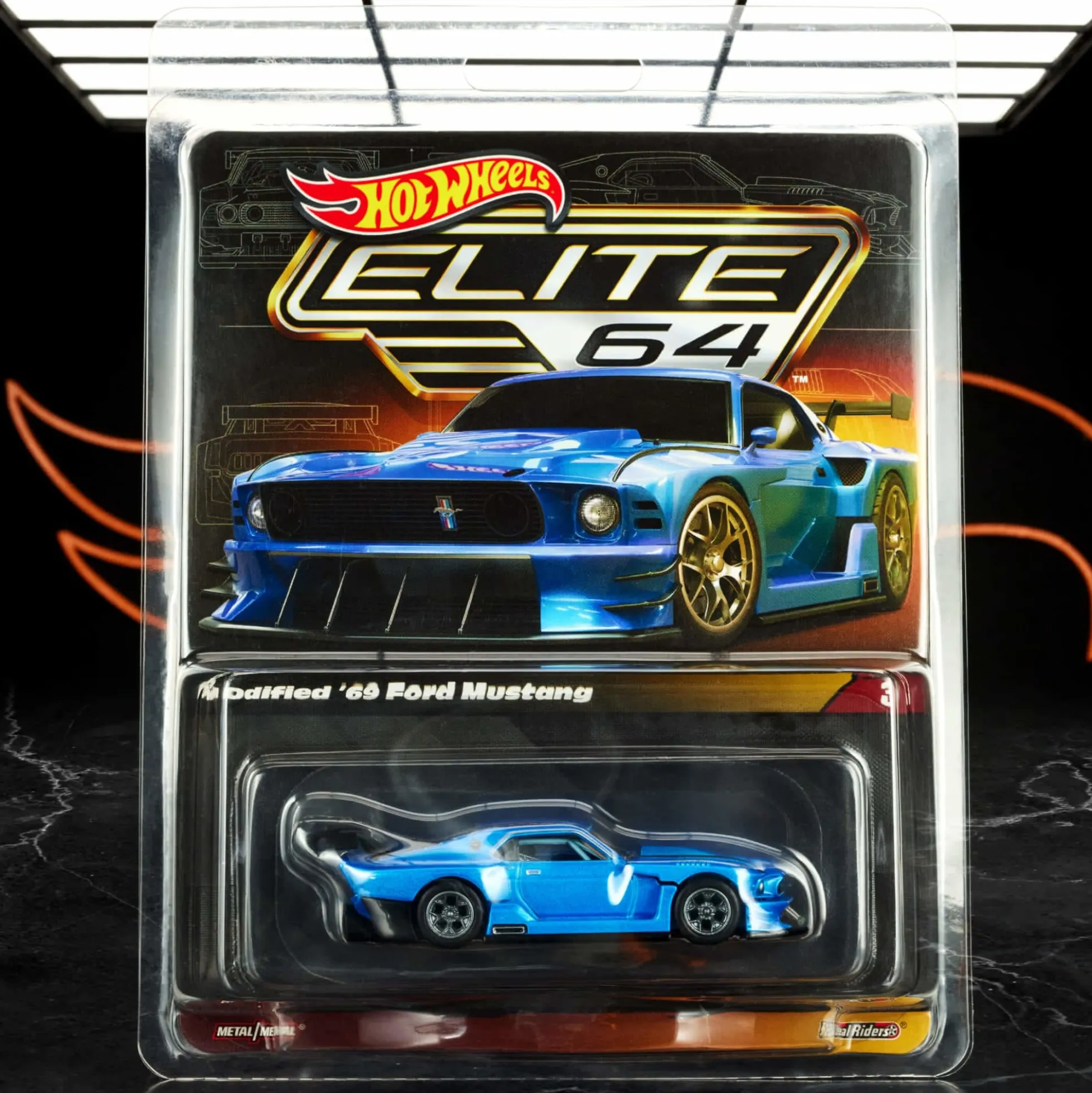 Hot Wheels Elite 64 Series Modified ’69 Ford Mustang