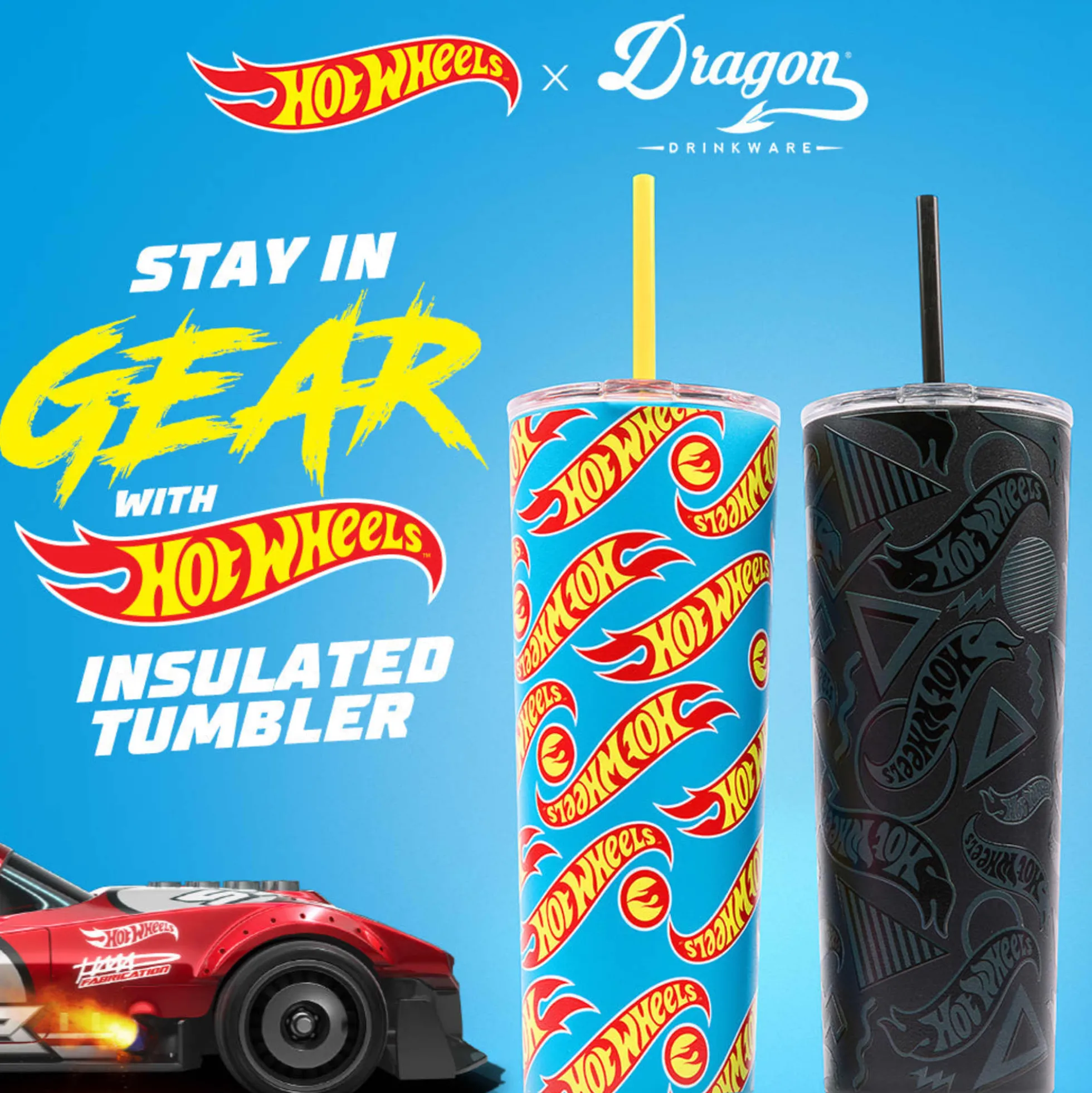 Hot Wheels™ Finish Line Tumbler - 24 oz