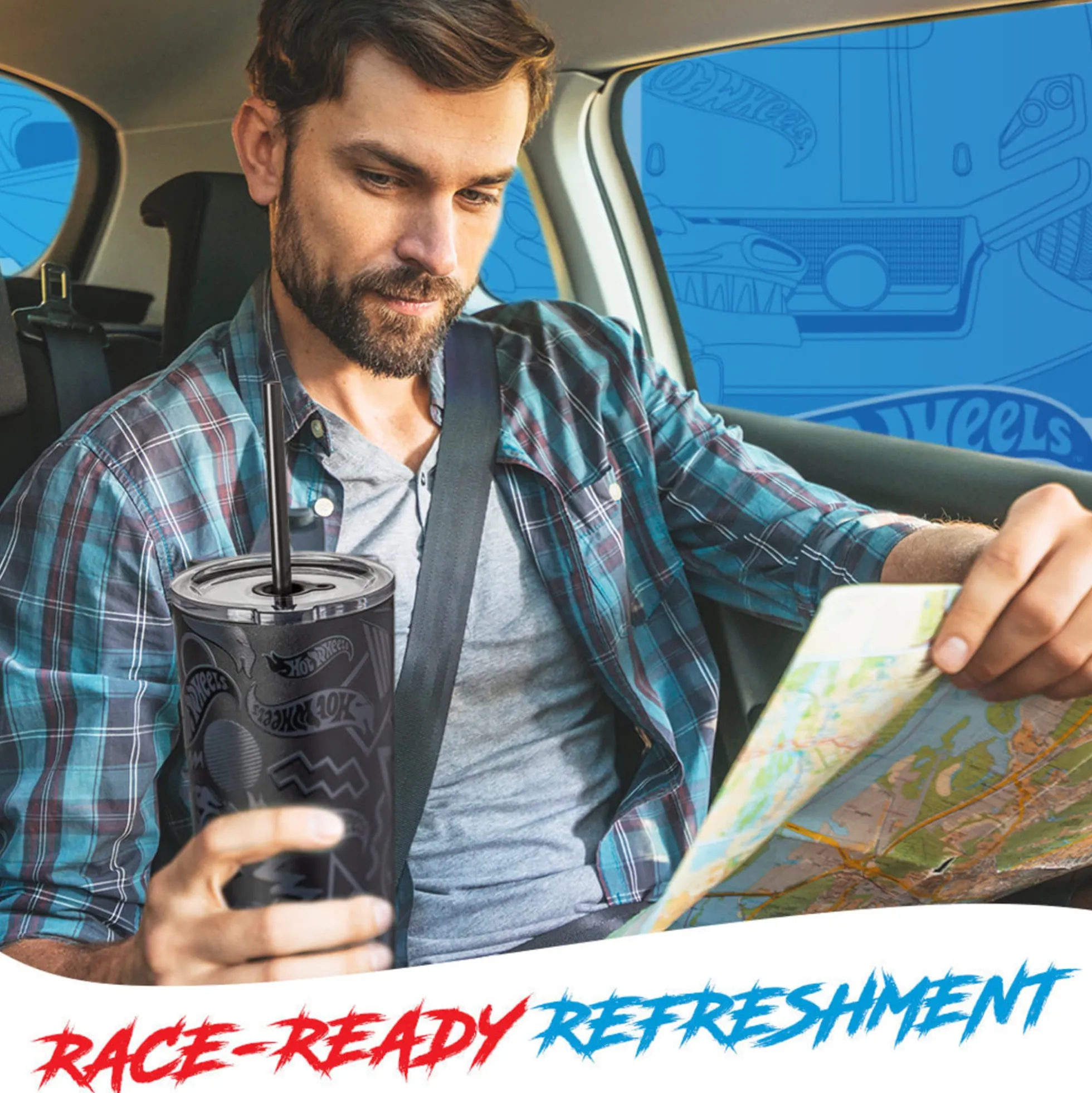 Hot Wheels™ Finish Line Tumbler - 24 oz