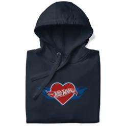 Hot Wheels Heart with Flame Hoodie