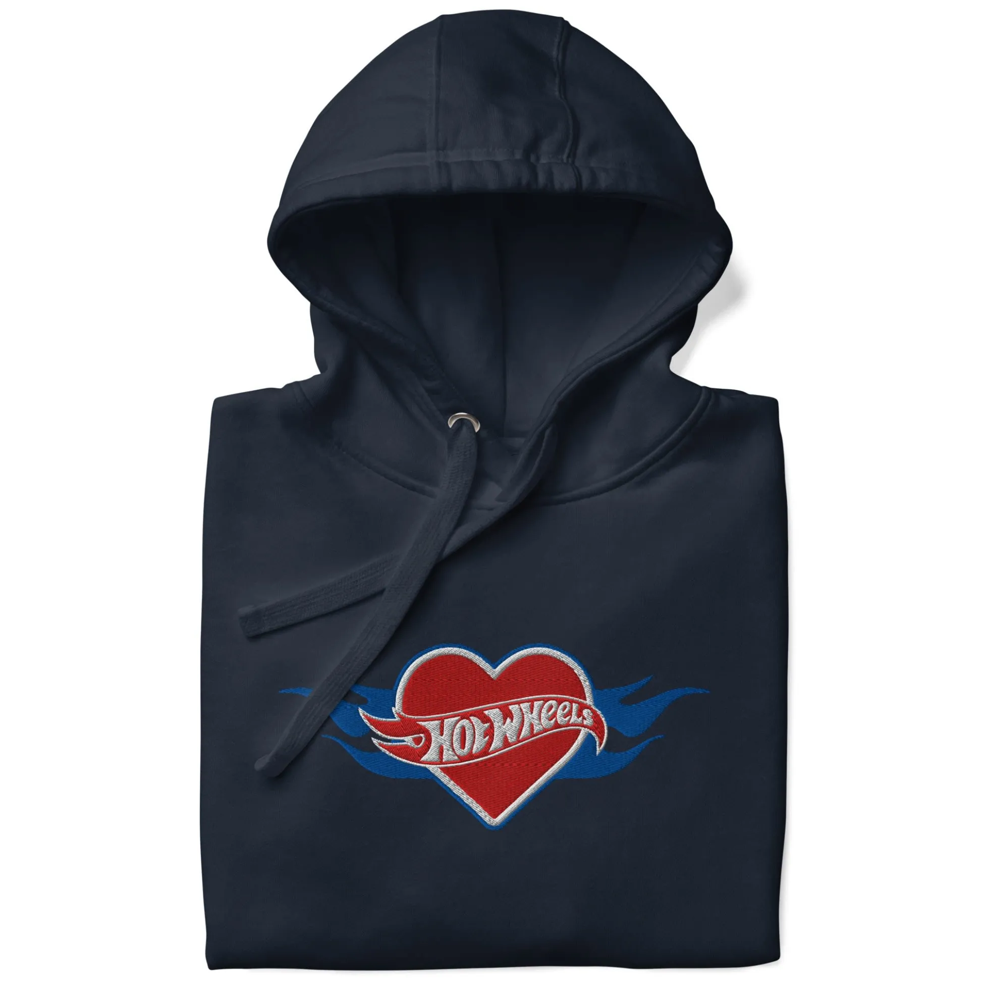 Hot Wheels Heart with Flame Hoodie
