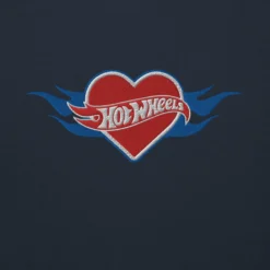 Hot Wheels Heart with Flame Hoodie