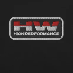 Hot Wheels High Performance Racing Embroidered Black T-Shirt