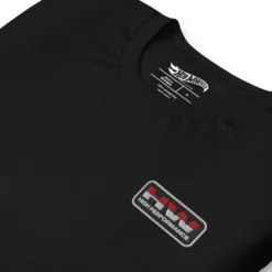 Hot Wheels High Performance Racing Embroidered Black T-Shirt