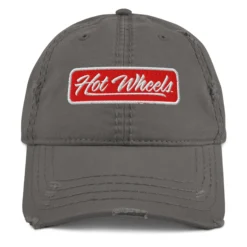 Hot Wheels Logo Grey Dad Hat