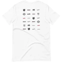 Hot Wheels Logos White T-Shirt