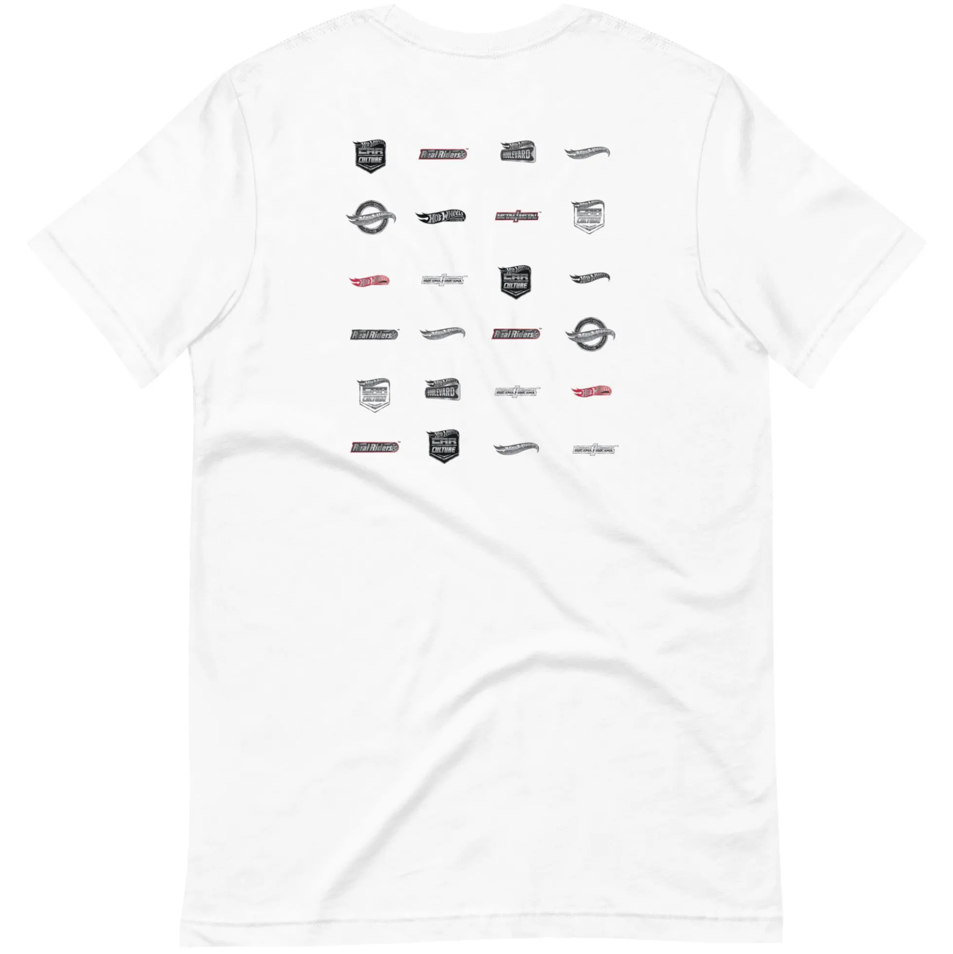 Hot Wheels Logos White T-Shirt