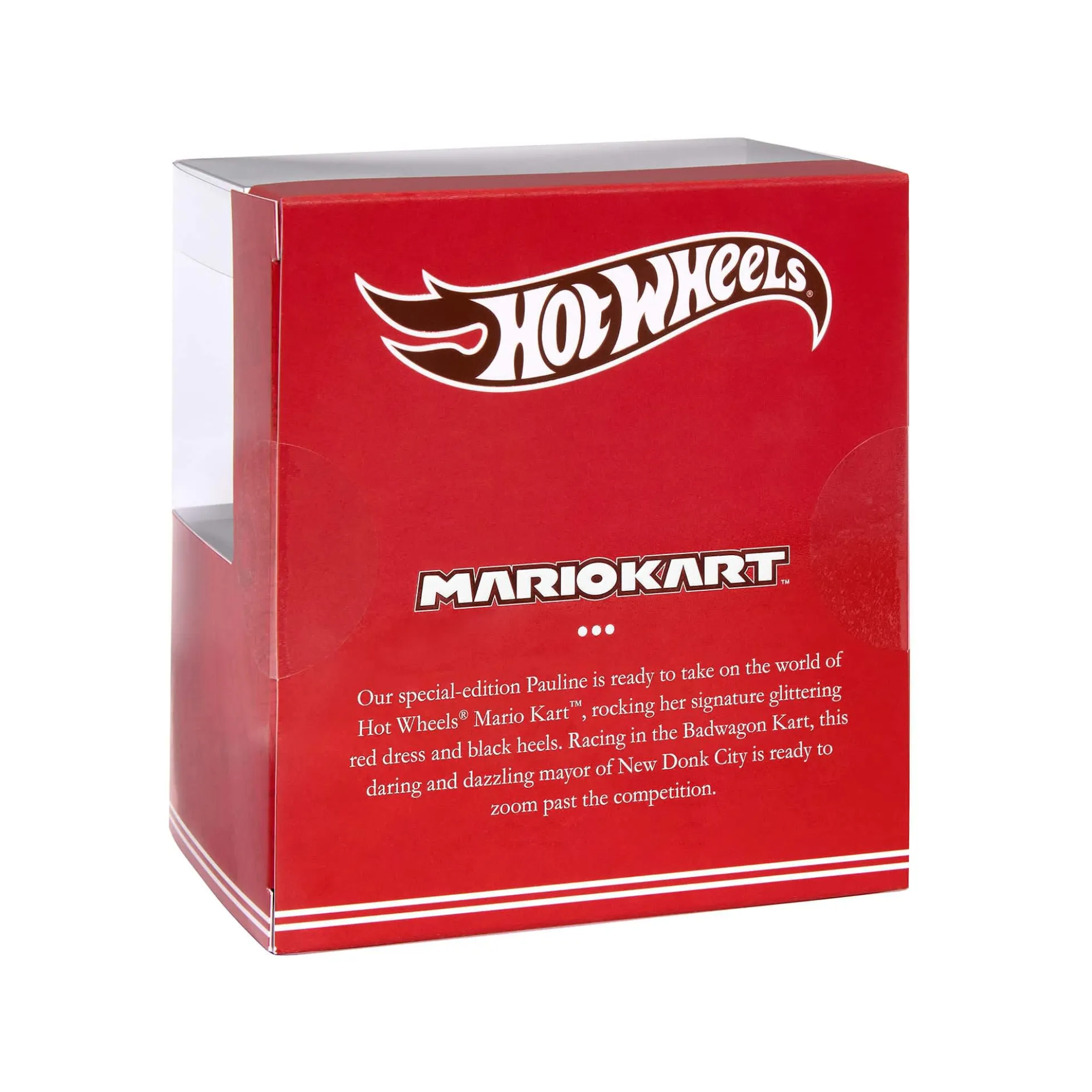 Hot Wheels Mario Kart Pauline Vehicle