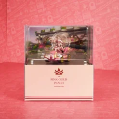Hot Wheels Mario Kart Pink Gold Peach Collectible Vehicle
