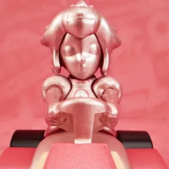 Hot Wheels Mario Kart Pink Gold Peach Collectible Vehicle