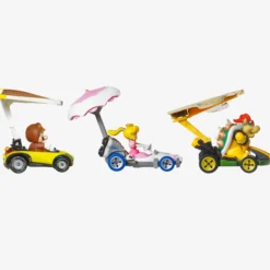 Hot Wheels MARIOKART Vehicle + Glider, Set of 3