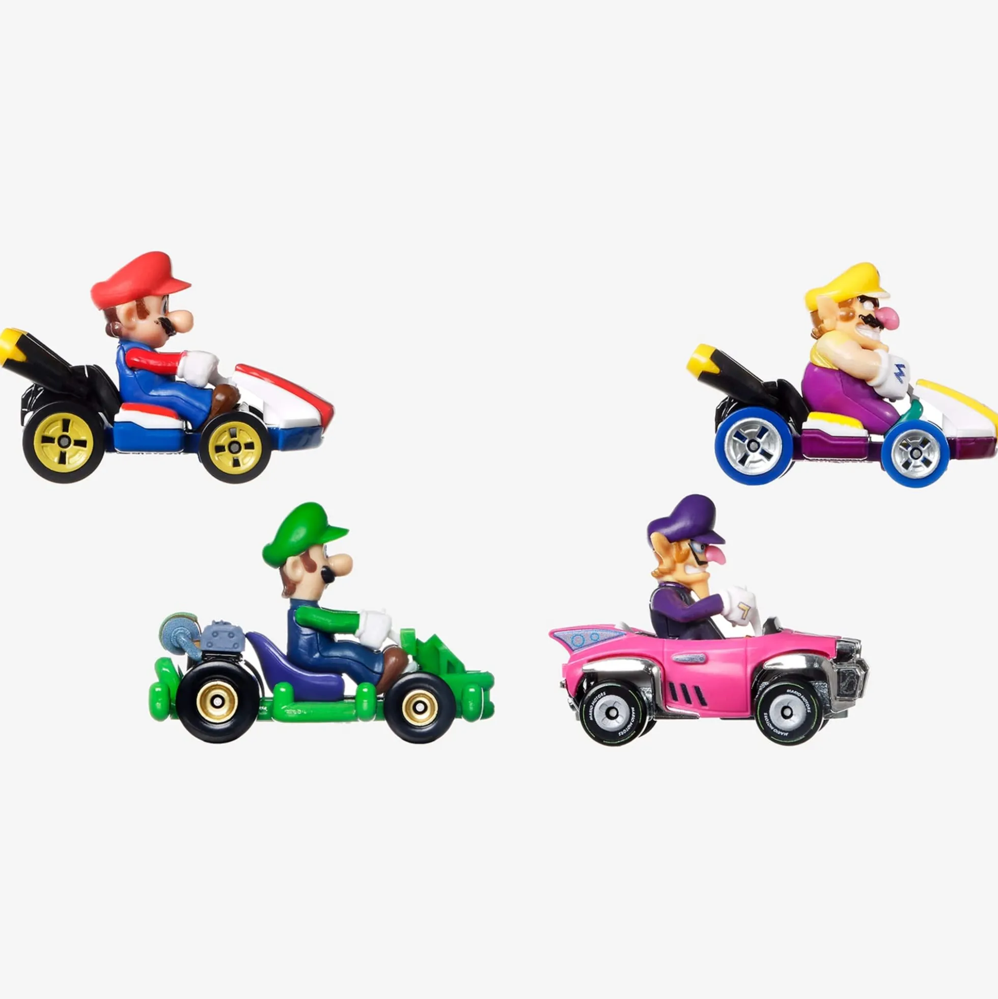 Hot Wheels Mario Kart Vehicles 4-Pack