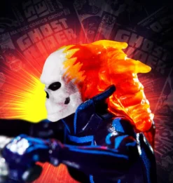 Hot Wheels MARVEL Ghost Rider Motorcycle & Figure Collectible