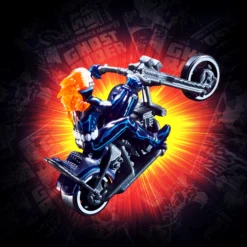 Hot Wheels MARVEL Ghost Rider Motorcycle & Figure Collectible