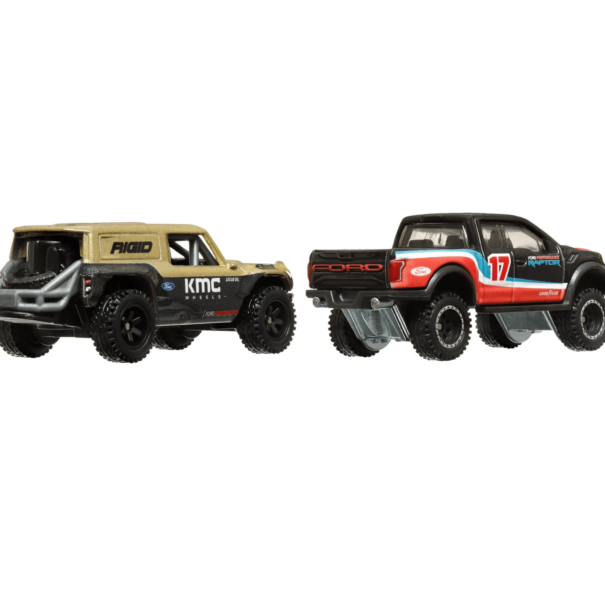 Hot Wheels Premium Car Culture 2-Pack Ford Bronco R & '17 Ford F-150 Raptor