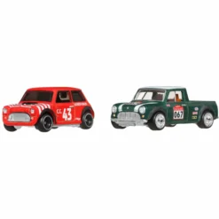 Hot Wheels Premium Car Culture 2-Pack - Morris Mini & '67 Austin Mini Pickup