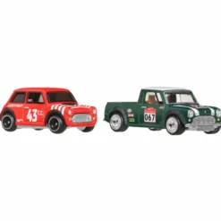 Hot Wheels Premium Car Culture 2-Pack - Morris Mini & '67 Austin Mini Pickup