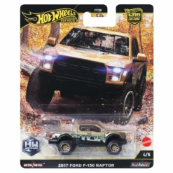 Hot Wheels Premium Car Culture Off Road '17 Ford F150 Raptor