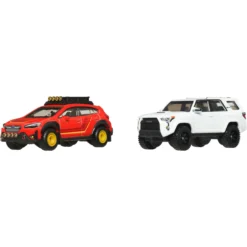 Hot Wheels Premium Car Culture 2-Pack Subaru Crosstrek & 2018 Toyota 4Runner