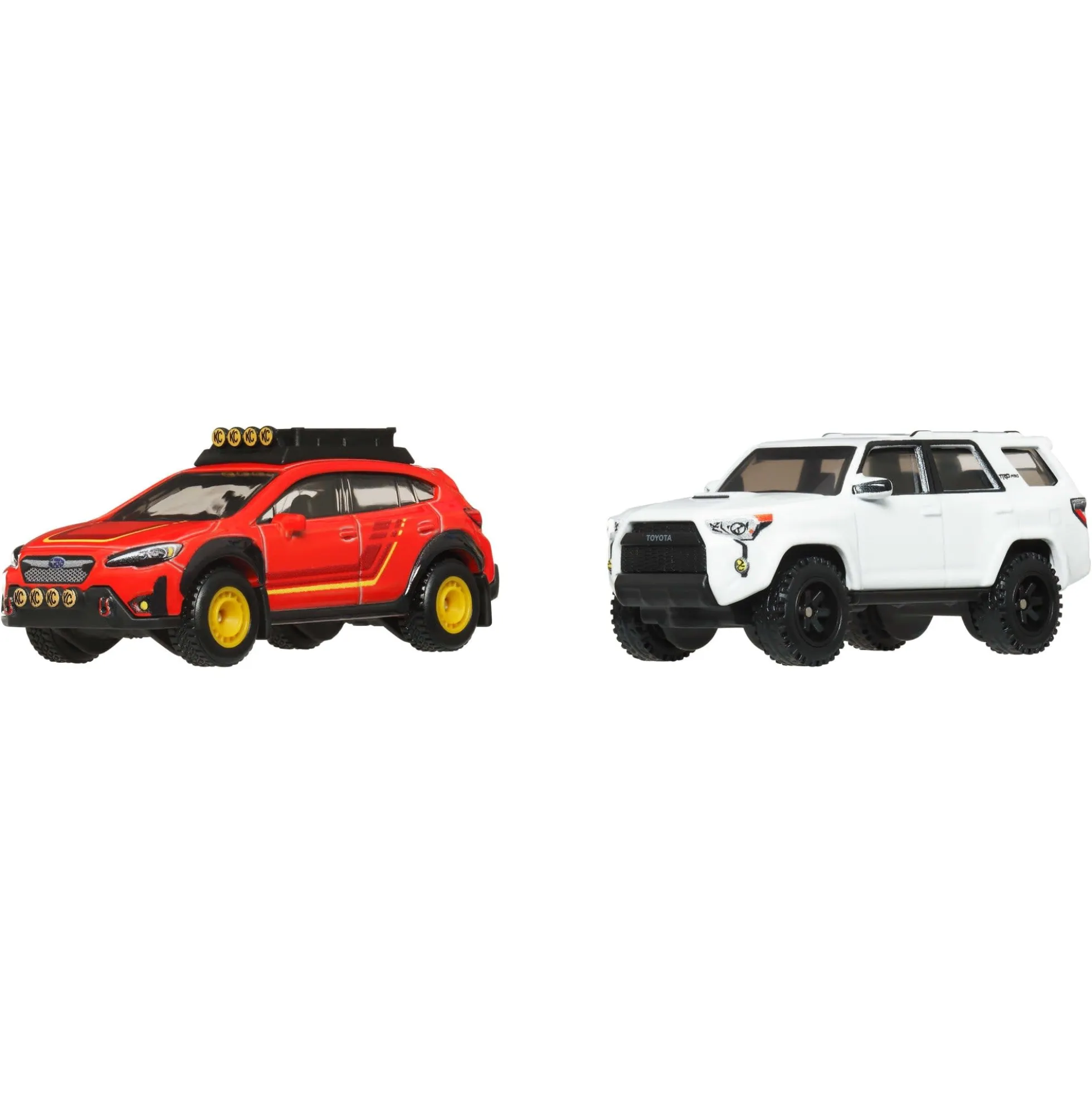 Hot Wheels Premium Car Culture 2-Pack Subaru Crosstrek & 2018 Toyota 4Runner