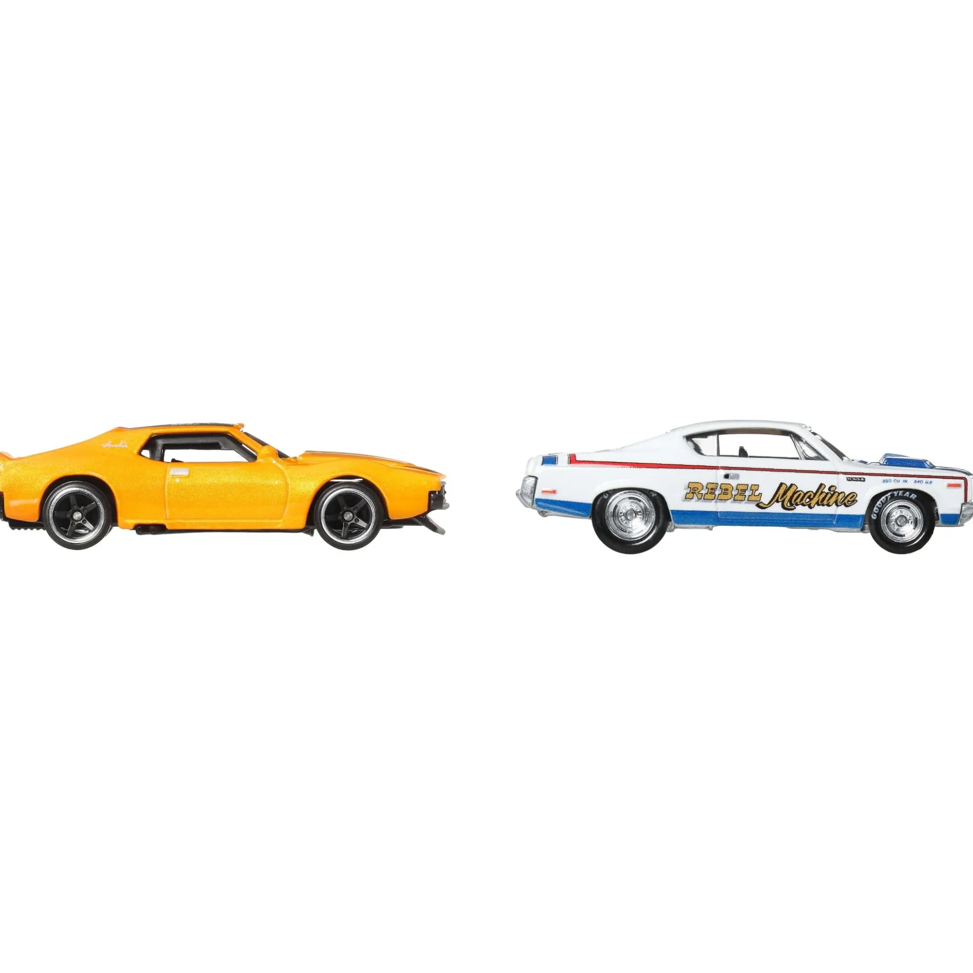 Hot Wheels Premium Car Culture 2-Pack '71 AMC Javelin & AMC Rebel Machine