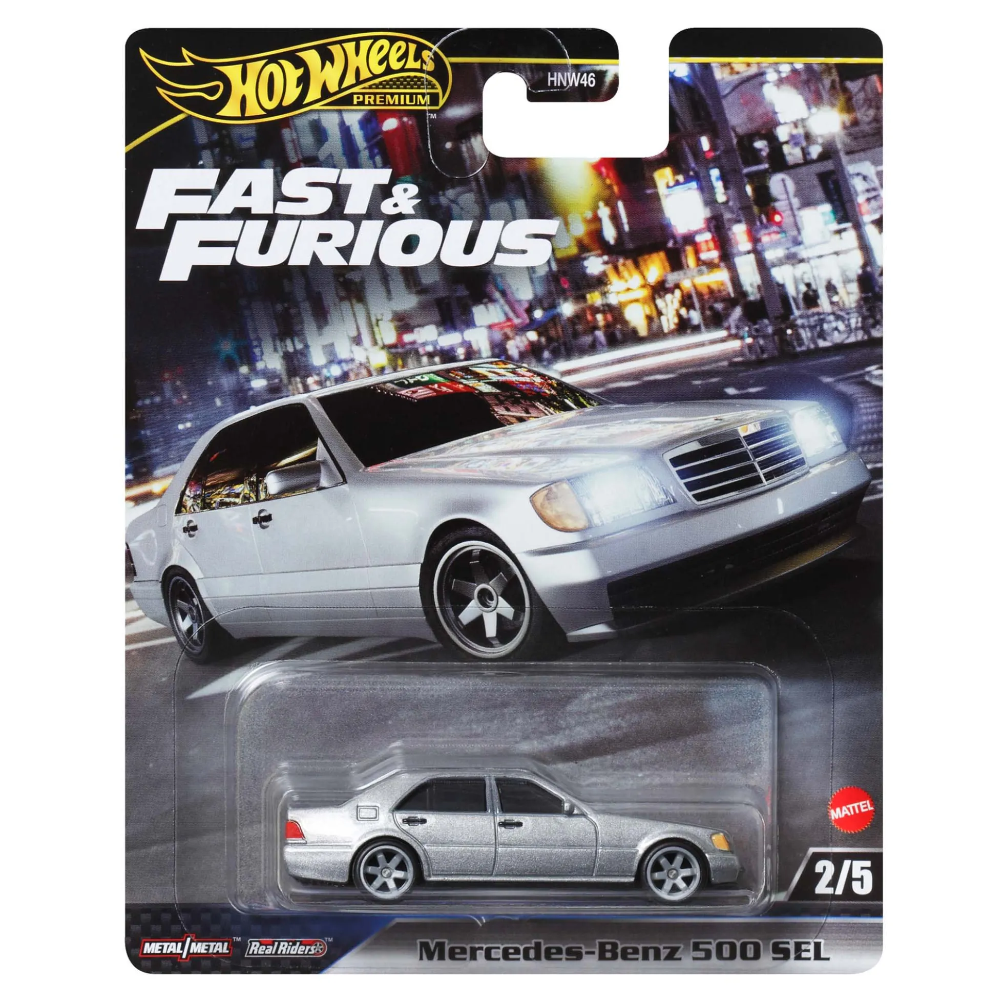 Hot Wheels Premium Fast & Furious Mercedes Benz 500 SEL