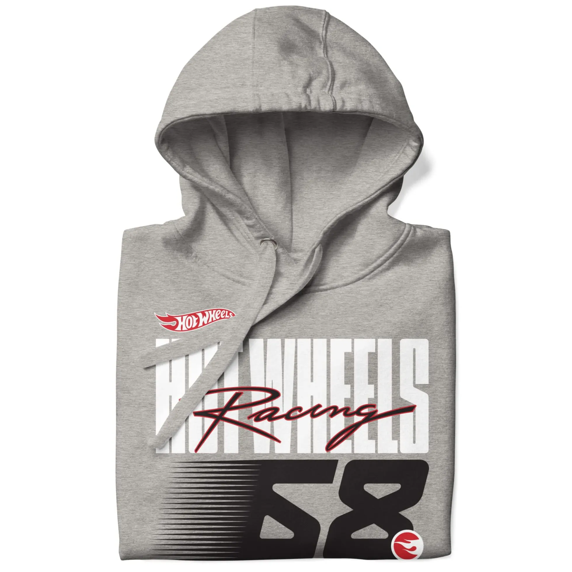 Hot Wheels Racing Grey Hoodie