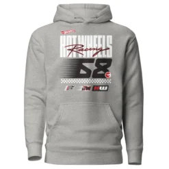 Hot Wheels Racing Grey Hoodie