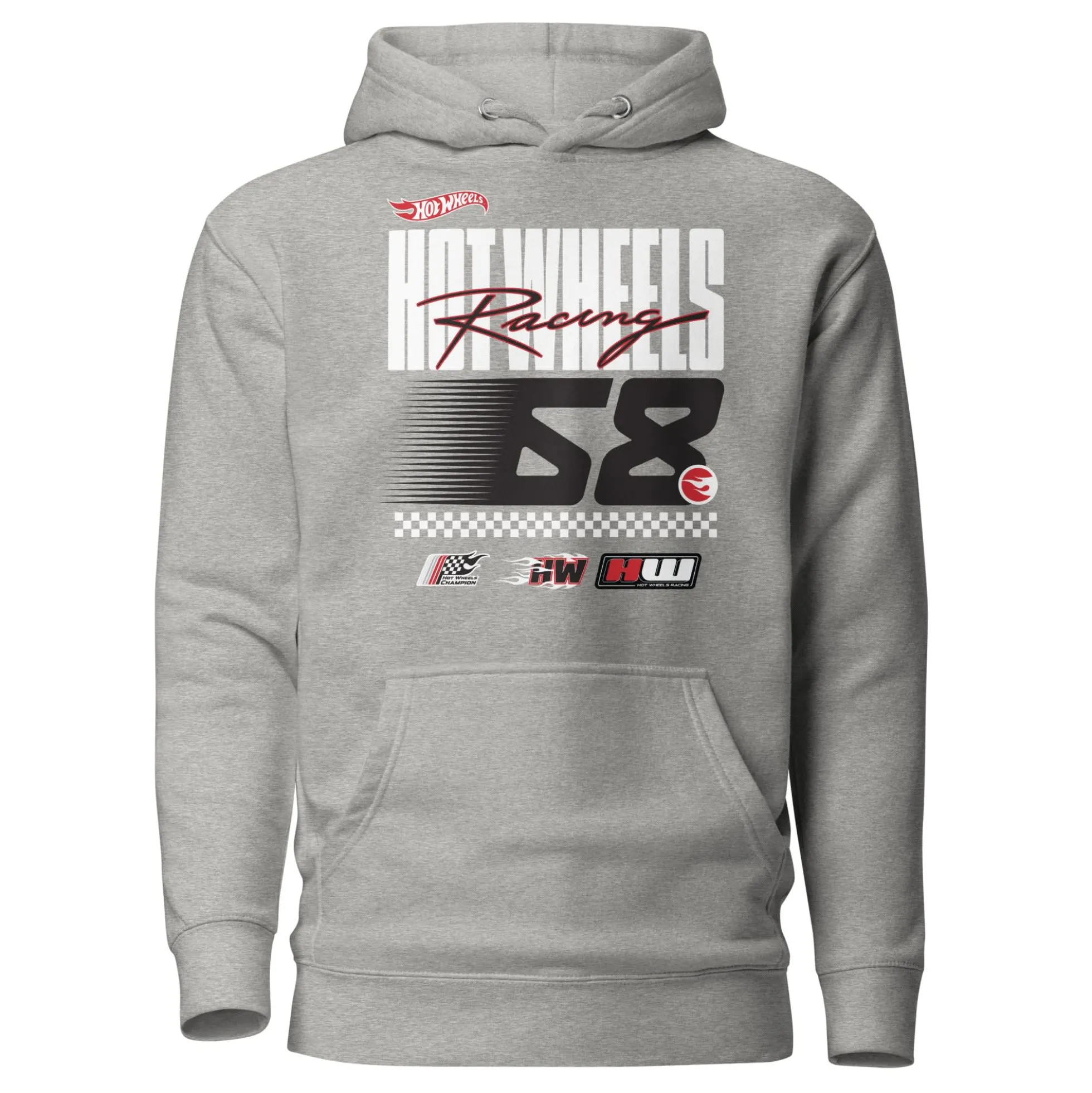 Hot Wheels Racing Grey Hoodie