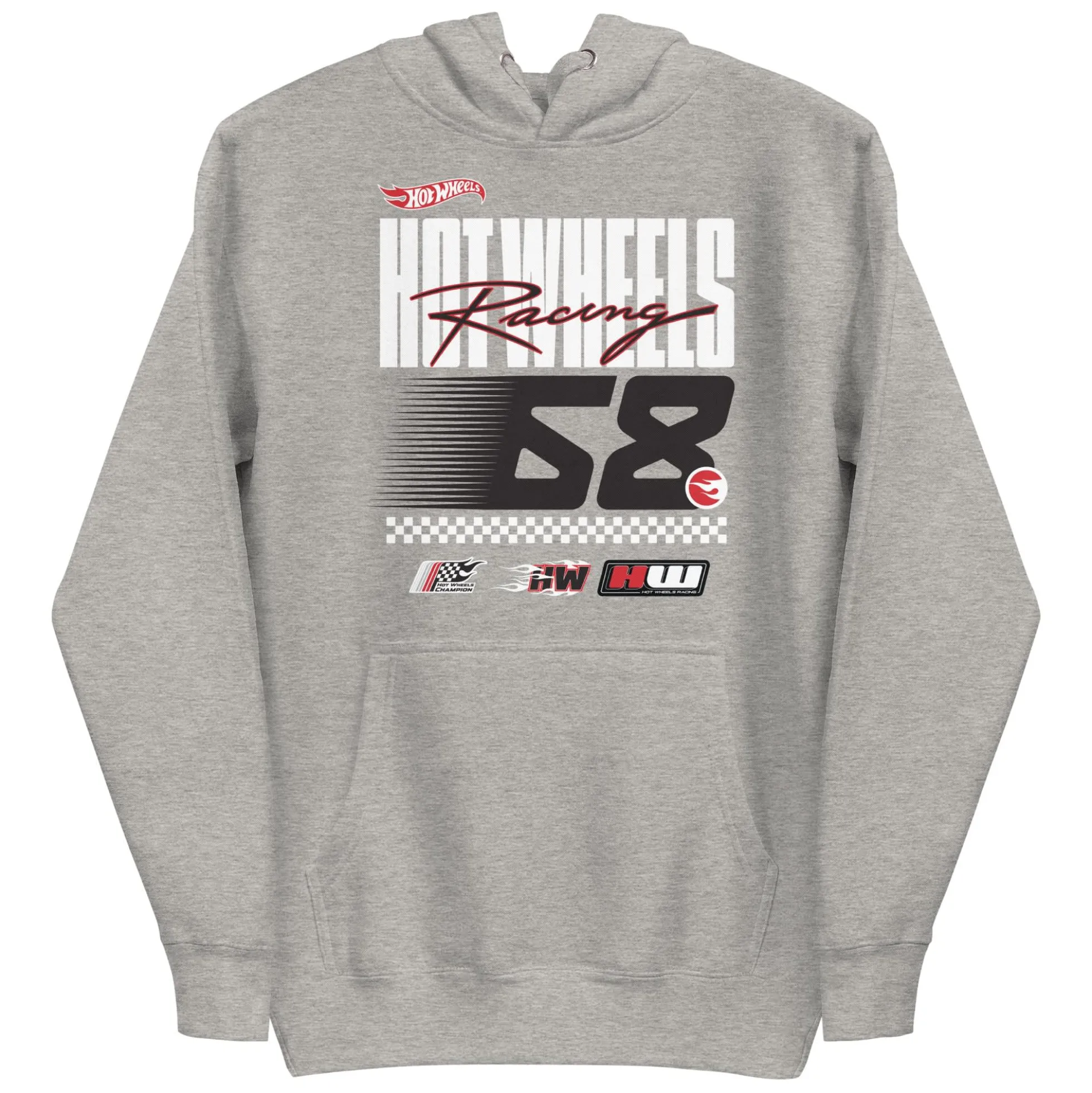 Hot Wheels Racing Grey Hoodie