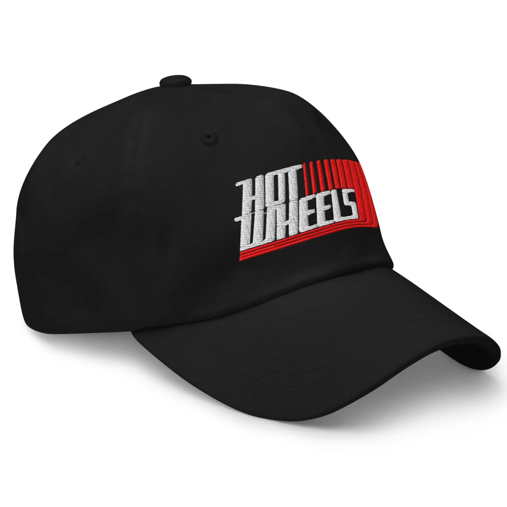 Hot Wheels Racing Logo Black Dad Hat