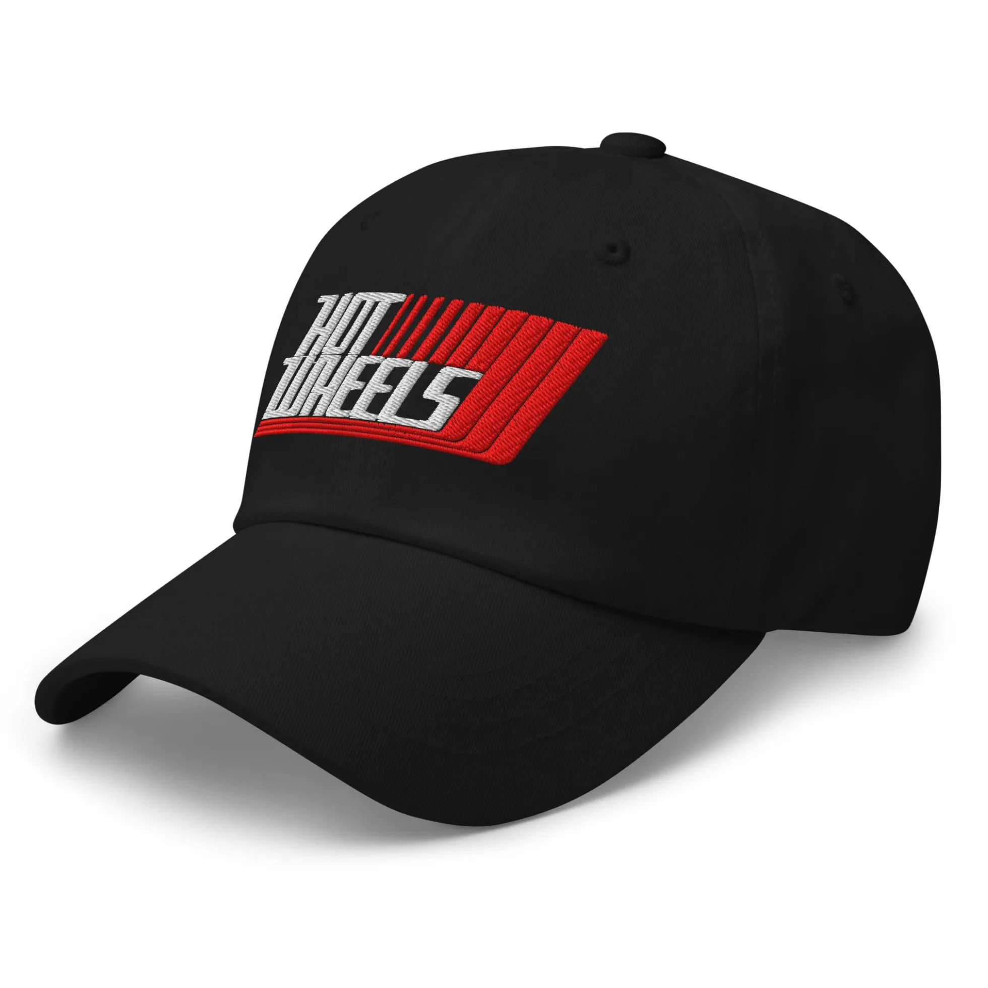 Hot Wheels Racing Logo Black Dad Hat