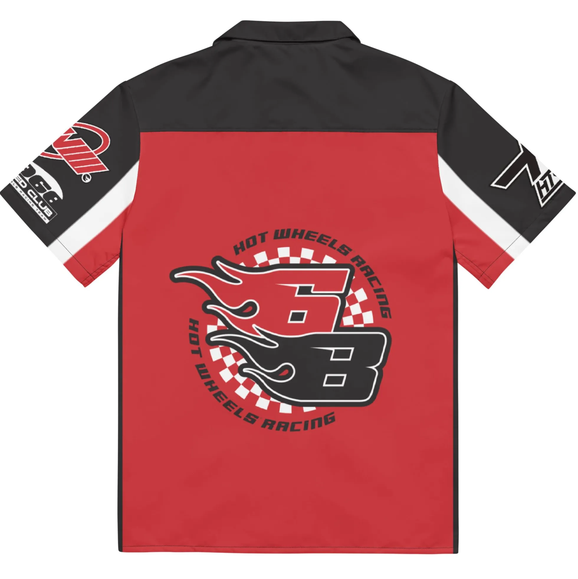 Hot Wheels Racing Red Mechanic Shirt