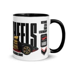 Hot Wheels Racing White Mug