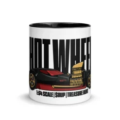 Hot Wheels Racing White Mug
