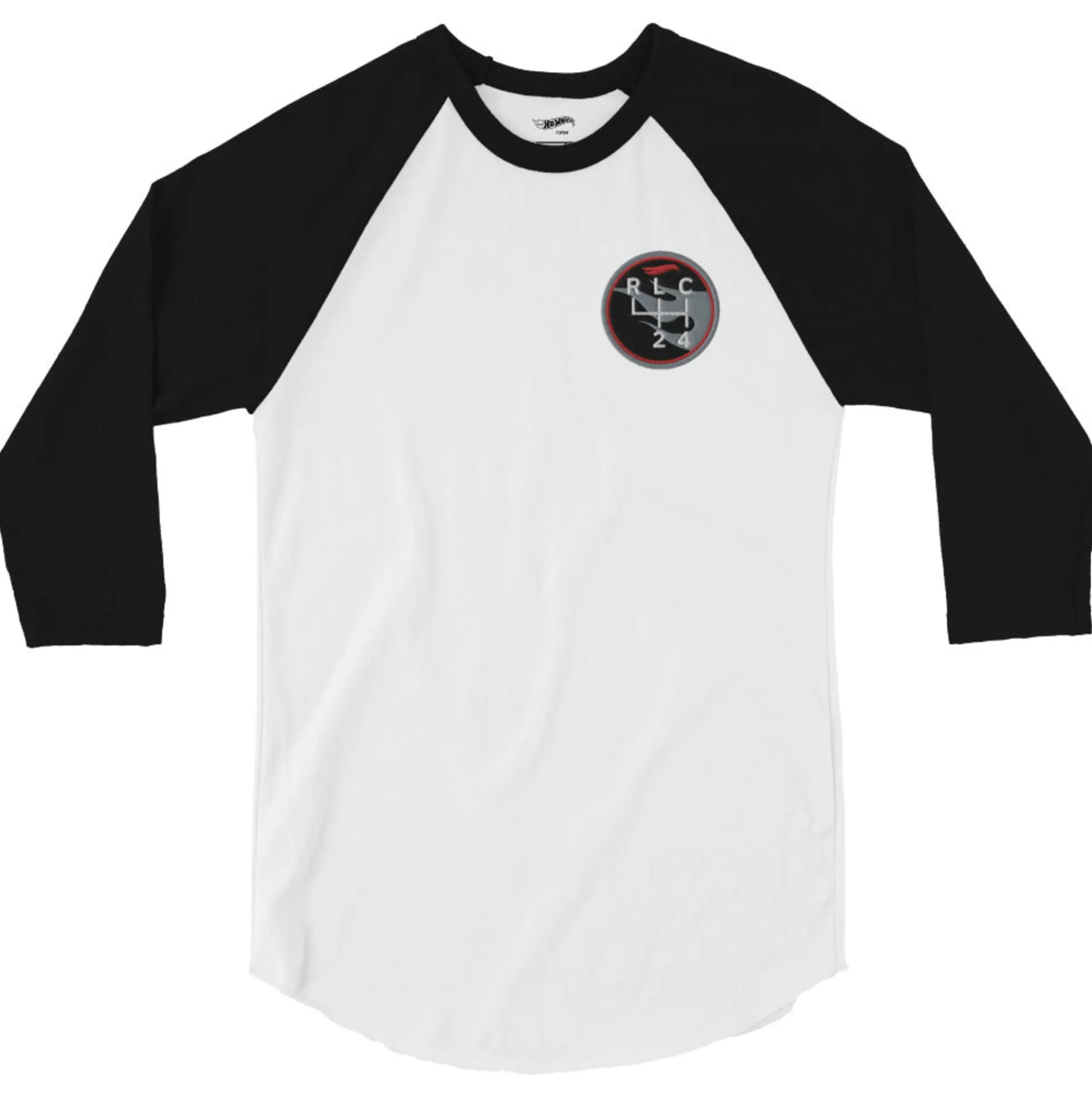 Hot Wheels Red Line Club 3/4 Sleeve Raglan Shirt