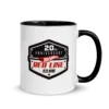 Hot Wheels® Red Line Club® 20th Anniversary Badge Logo Mug