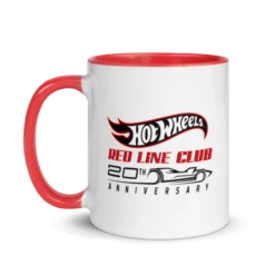 Hot Wheels® Red Line Club® 20th Anniversary Silhouette Logo Mug