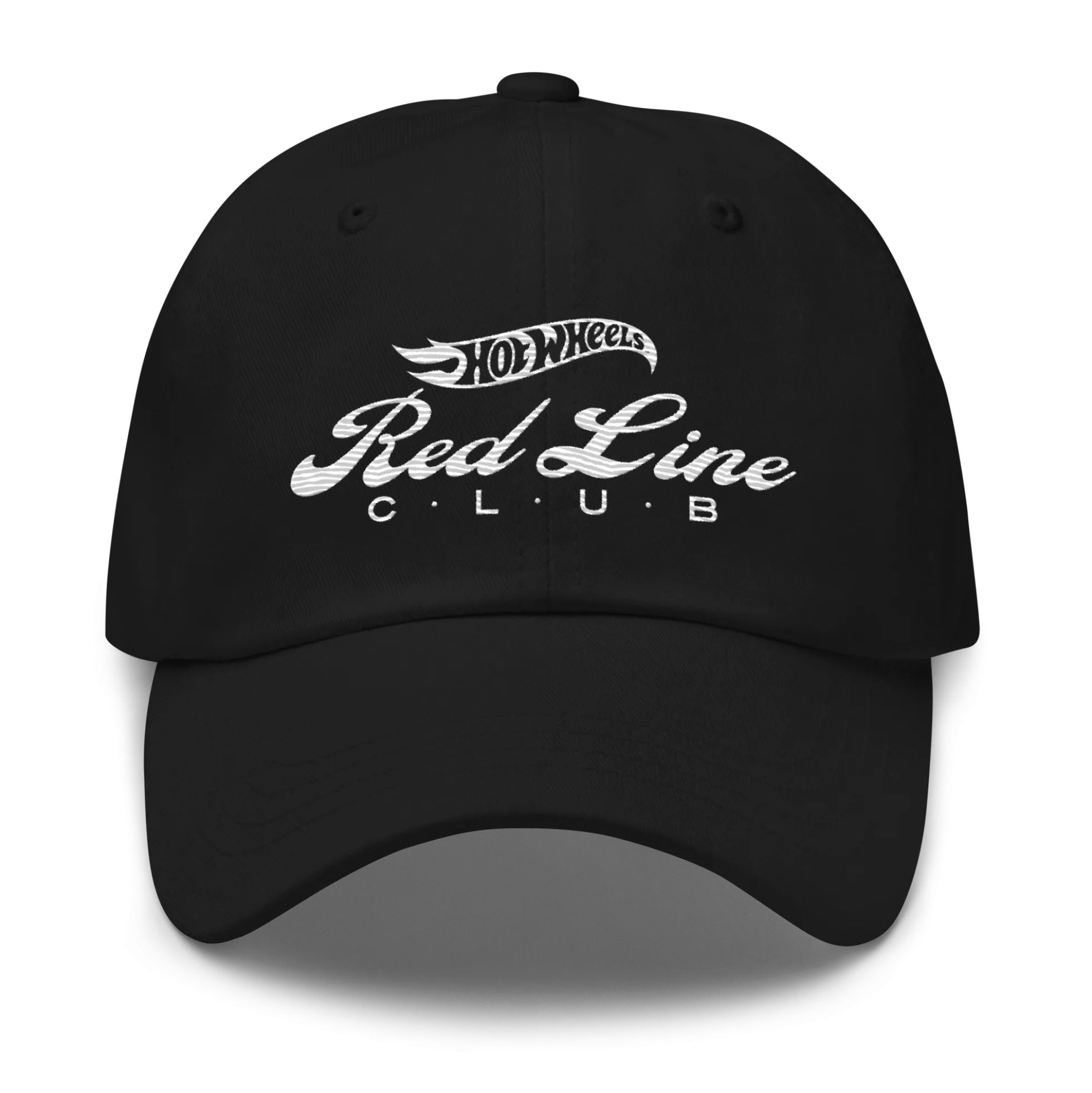 Hot Wheels® Red Line Club® 20th Anniversary Retro Logo Hat - Black