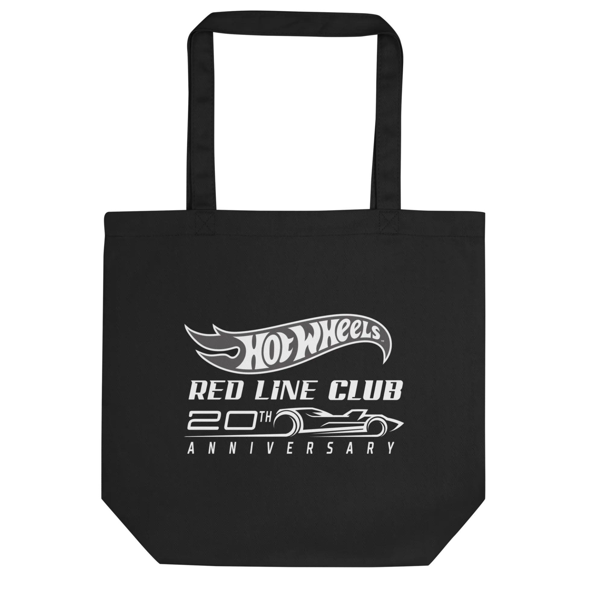Hot Wheels® Red Line Club® 20th Anniversary Silhouette Logo Tote - Black