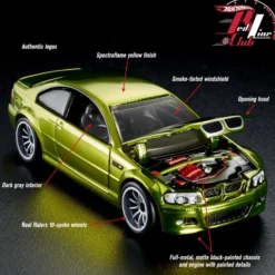 Hot Wheels RLC Exclusive 2006 BMW M3 - Yellow