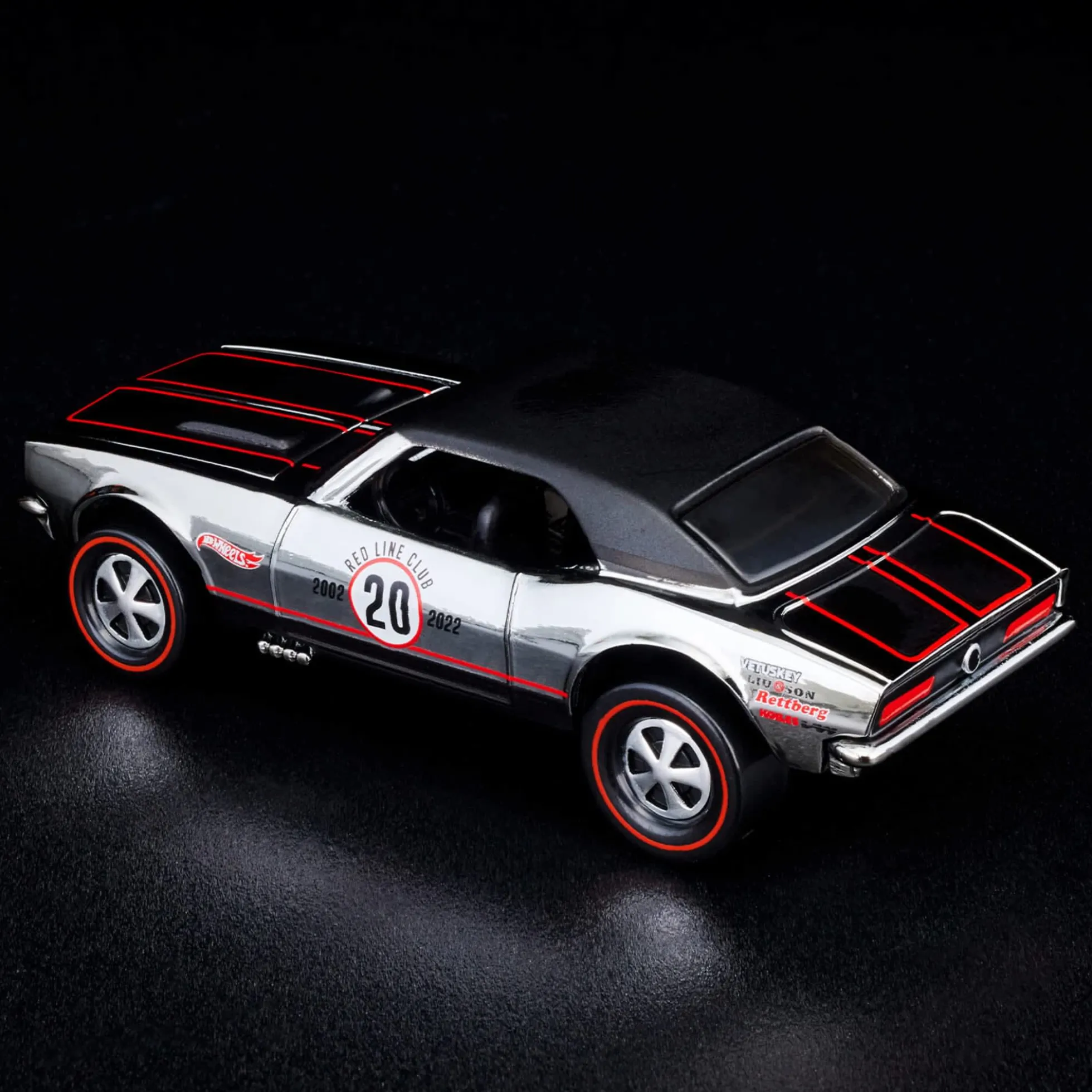 Hot Wheels RLC EXCLUSIVE CUSTOM CAMARO - RLC 20th ANNIVERSARY