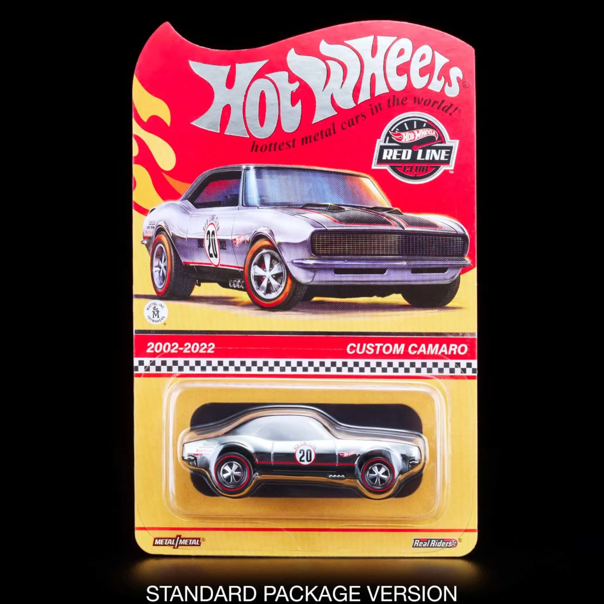 Hot Wheels RLC EXCLUSIVE CUSTOM CAMARO - RLC 20th ANNIVERSARY