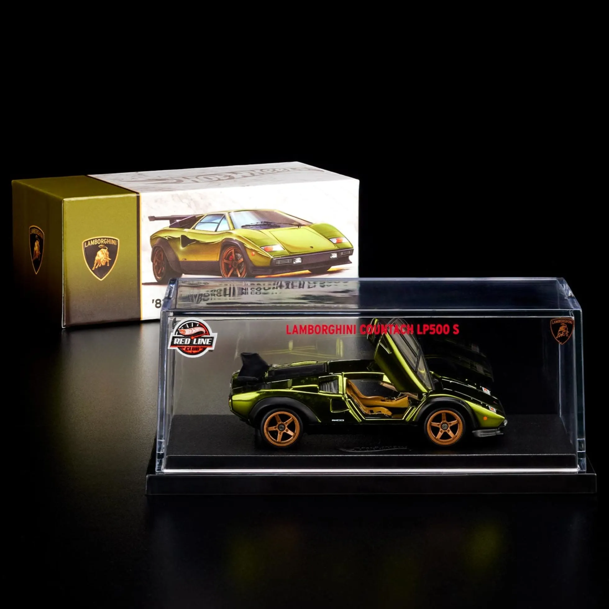 Hot Wheels RLC EXCLUSIVE ’82 LAMBORGHINI COUNTACH LP 500 S