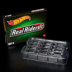Hot Wheels RLC Exclusive Real Riders Wheels Pack – Set 4