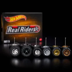 Hot Wheels RLC Exclusive Real Riders Wheels Pack - Set 3