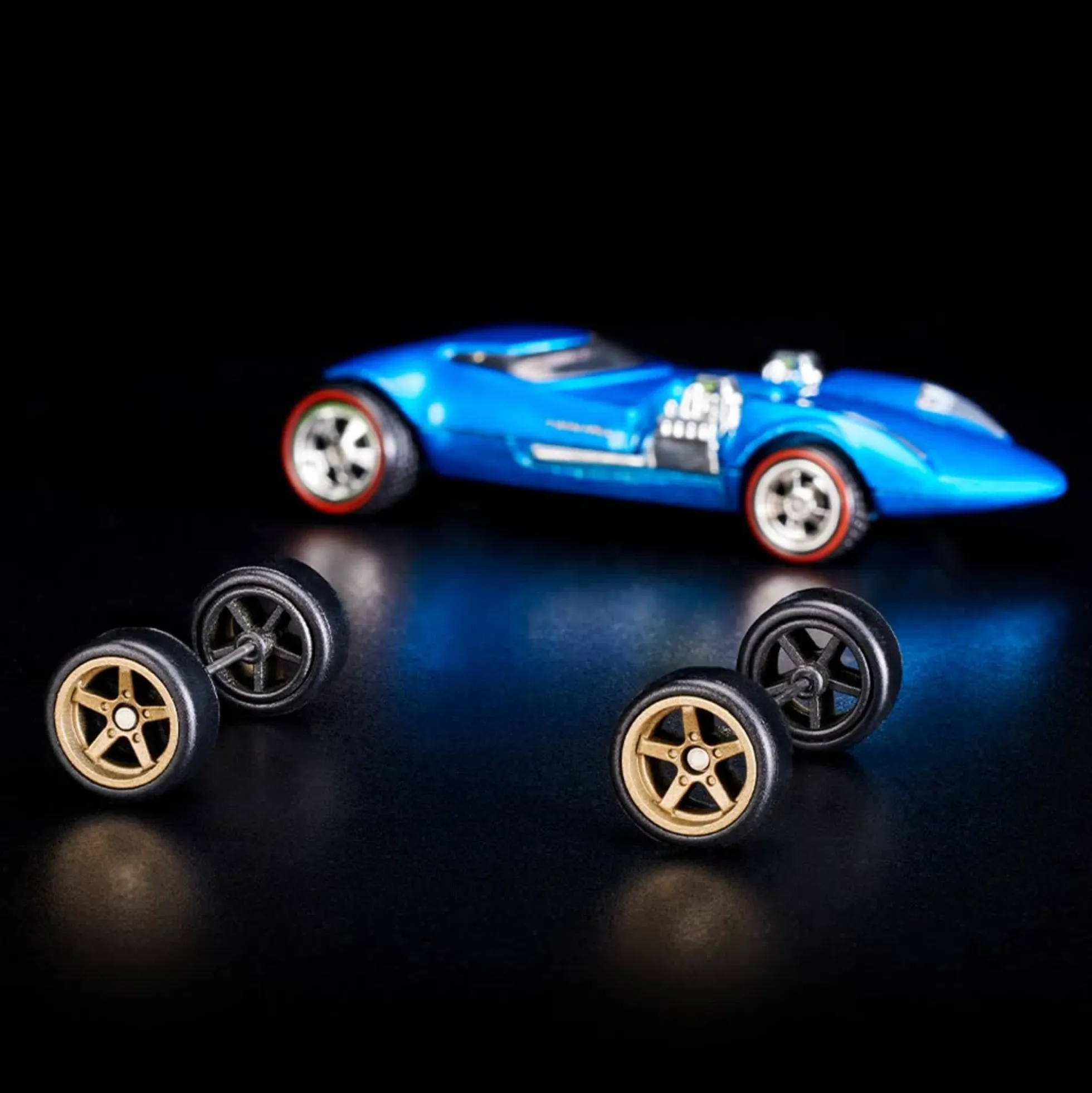 Hot Wheels RLC Exclusive Real Riders Wheels Pack - Set 1