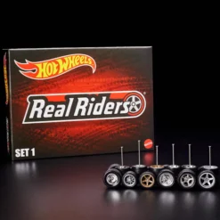 Hot Wheels RLC Exclusive Real Riders Wheels Pack - Set 1