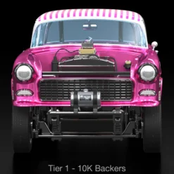 Hot Wheels RLC Exclusive 1:18 Scale ‘55 Chevy Bel Air Gasser “Candy Striper” - Crowdfund